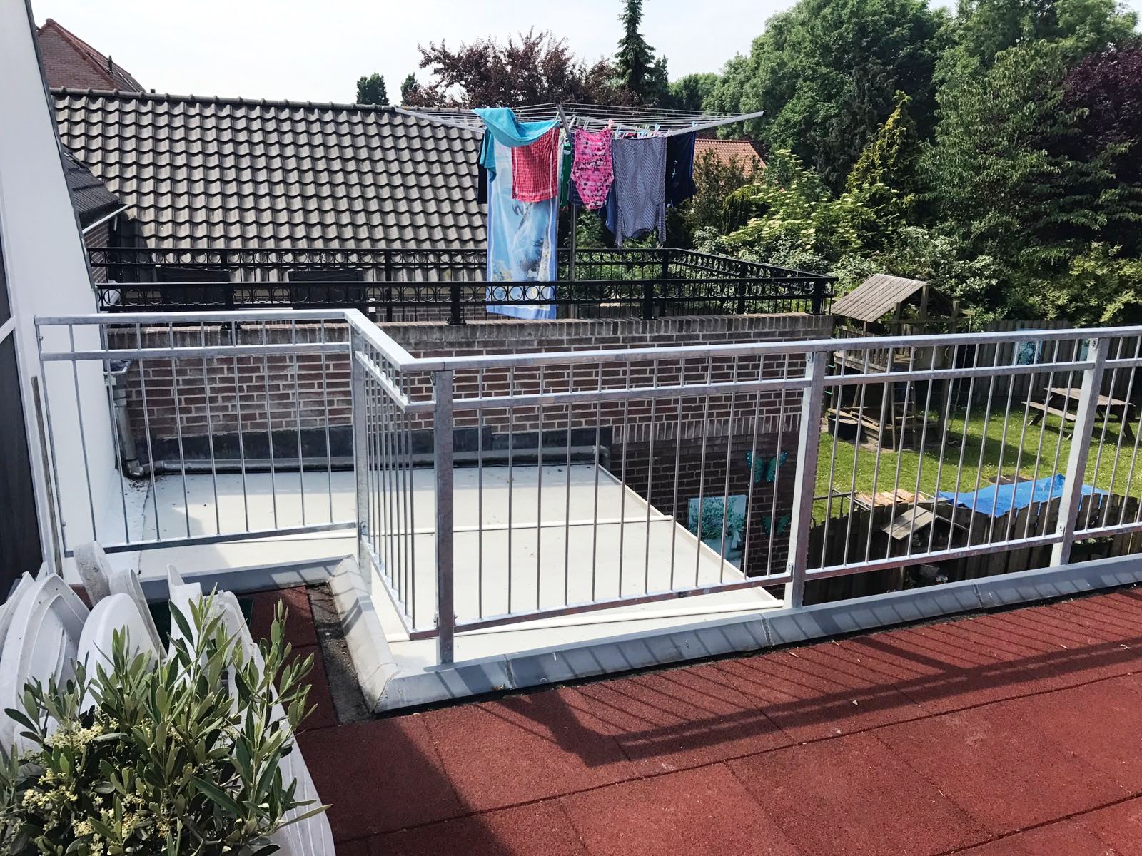 Verzinkt hekwerk zodat deze niet meer kan roesten