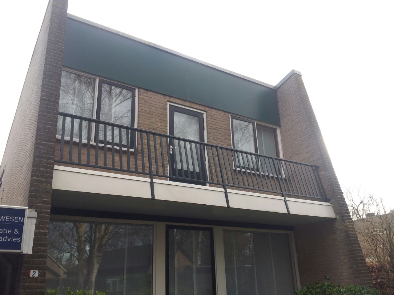 Balkonhekwerk type Lamellen