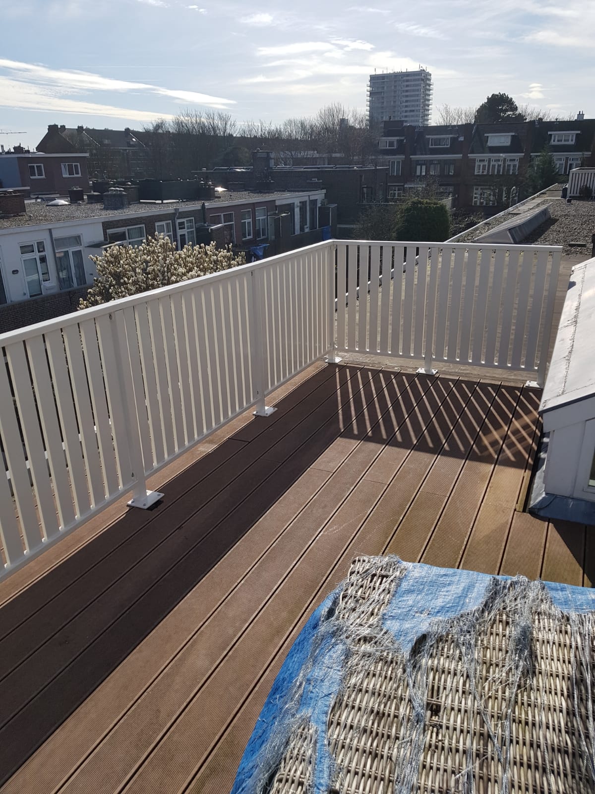 Lamellenhek extra brede lamellen