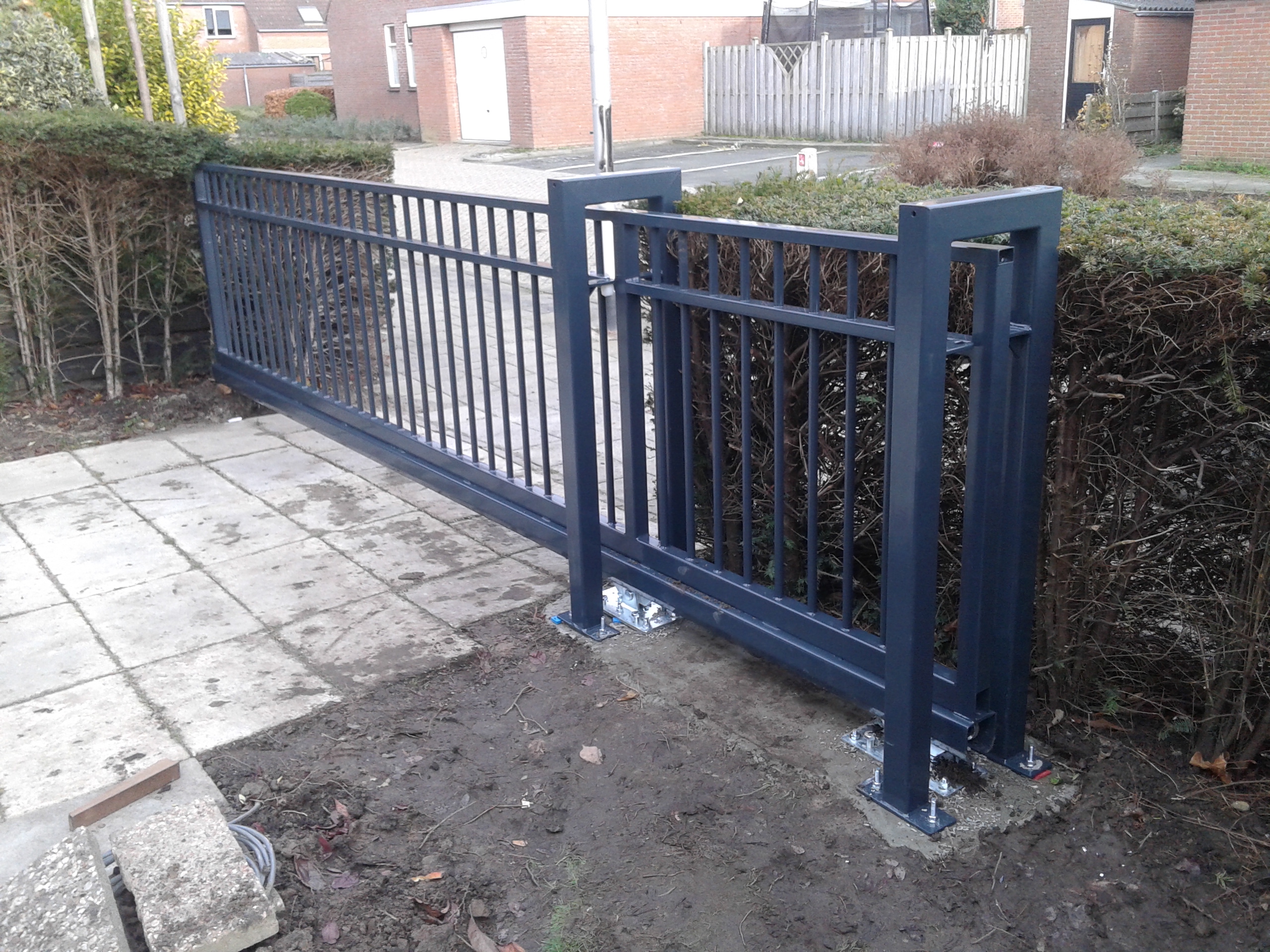 Op maat gemaakte functionele tuinafsluiting