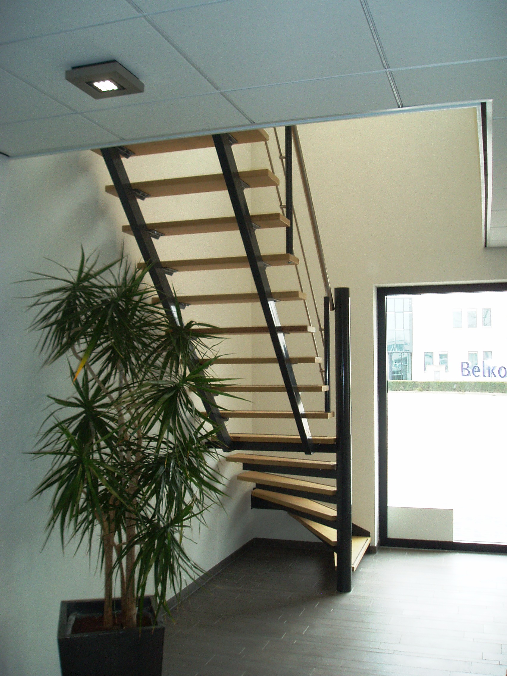 Kwartslagtrap - binnenvariant