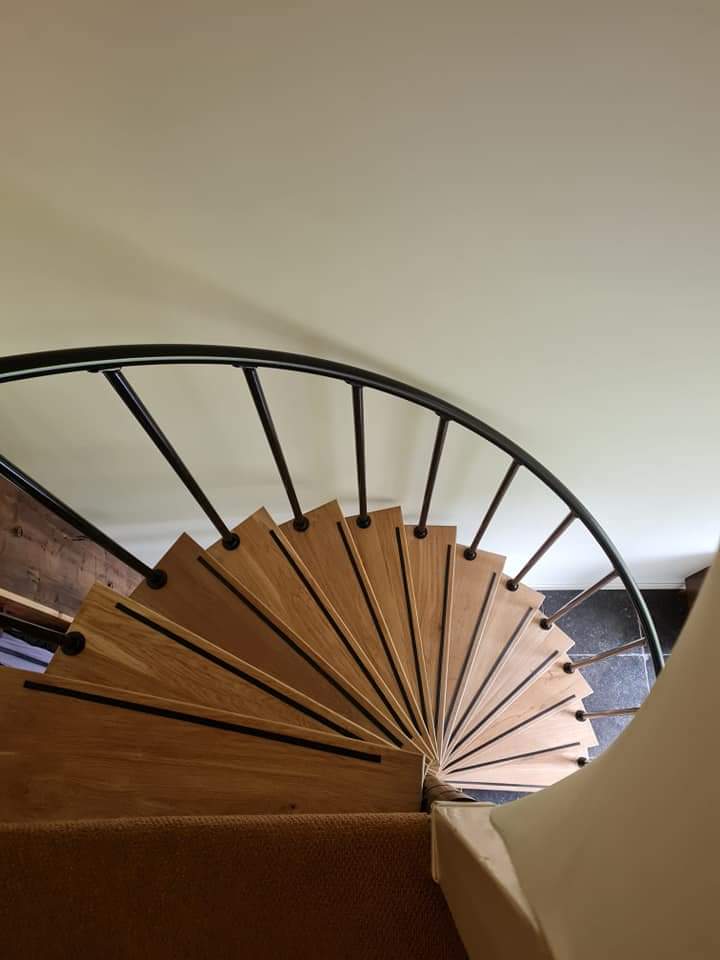 Bovenaanzicht spiltrap