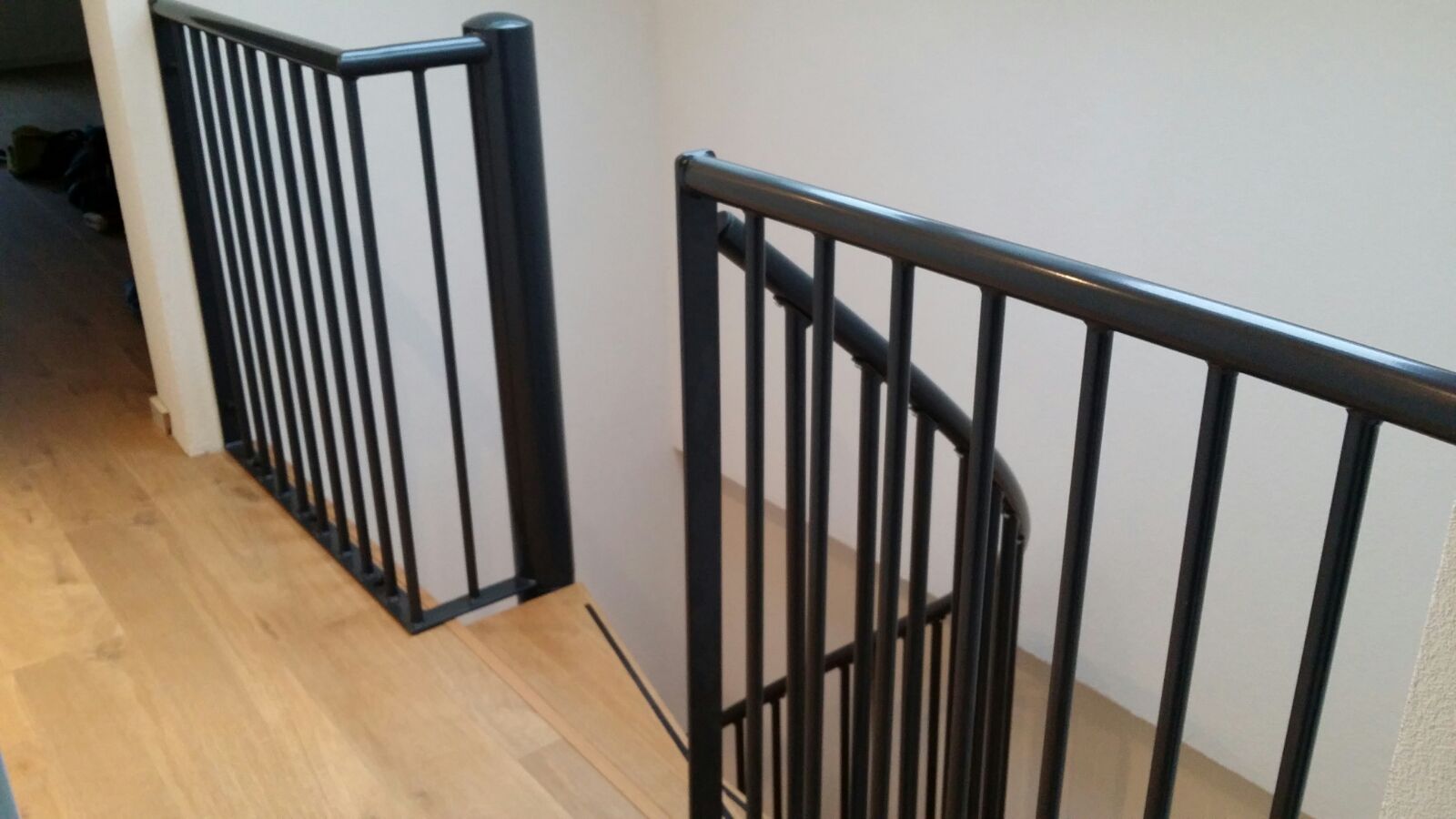 Balustrade met vierkante spijlen