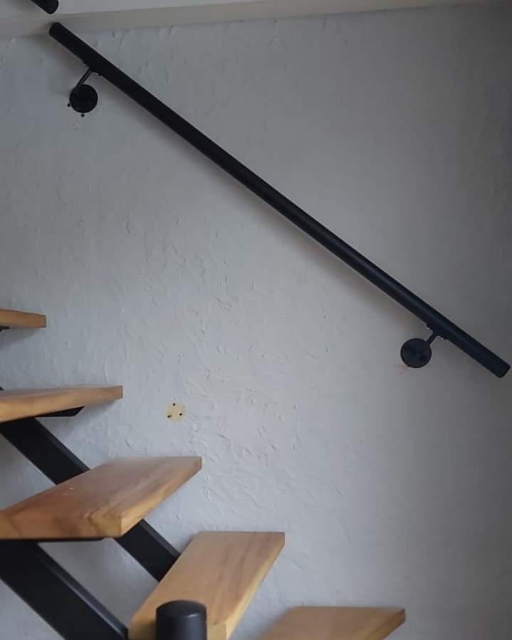 Leuning van staal rond 42,4 mm