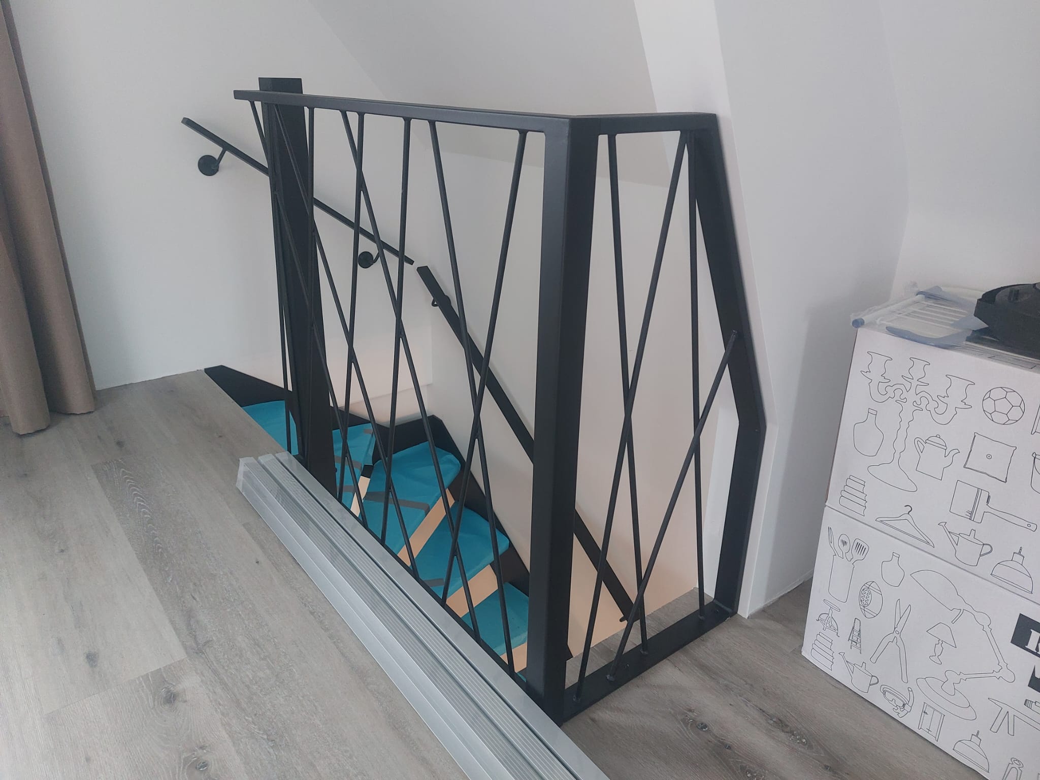 Balustrade type spinnenweb